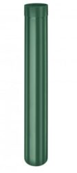 Svod hliníkový mechově zelený 120 mm, délka 4 m