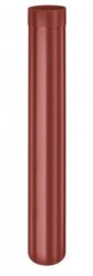 Svod pozinkovaný ocelově červený 100 mm, délka 1 m