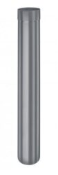 Svod hliníkový světle šedý 100 mm, délka 3 m