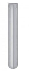 Svod hliníkový bílo hliníkový 120 mm, délka 4 m