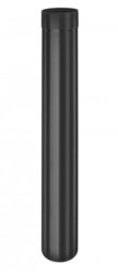 Svod hliníkový černý  80 mm, délka 4 m