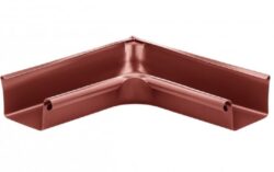 Roh pozinkovaný hranatý ocelově červený 250 mm vnitřní